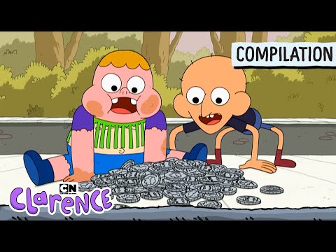 Hilarious Hijinks from Clarence! | Clarence | Cartoon Network
