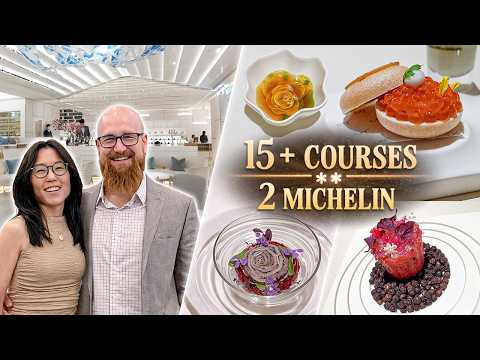 Dining at a 2 Michelin Star Restaurant in Taipei
