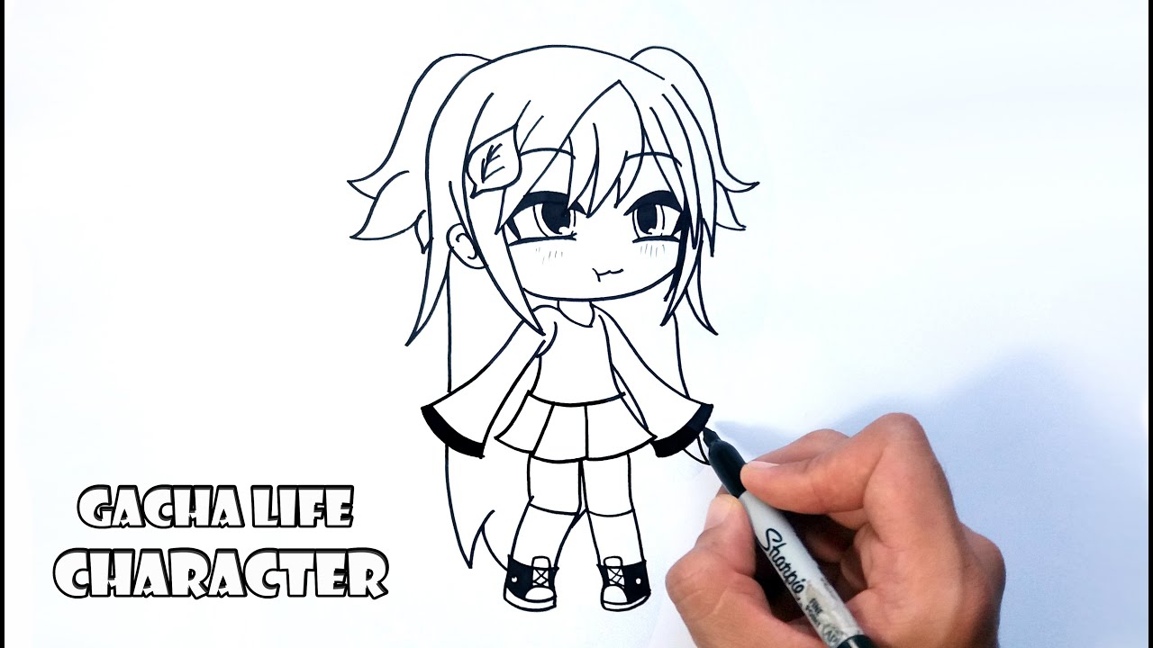 Watch video How to Draw Gacha Life Character | Step by step drawing tutorial Now How to Draw Gacha Life Character | Step by step drawing tutorial