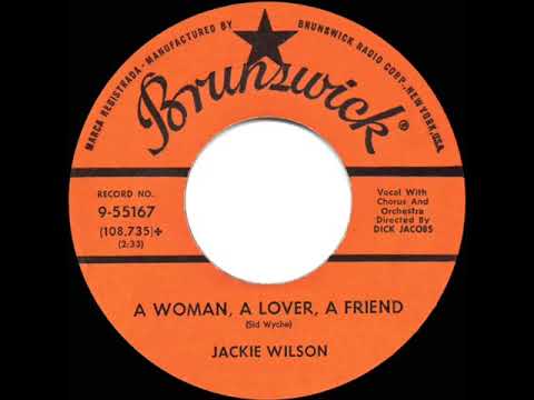 1960 HITS ARCHIVE: A Woman, A Lover, A Friend - Jackie Wilson (#1 R&B  hit)
