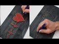 DIY String Art - String Artist Create Beautiful Heart Design || WooGlobe