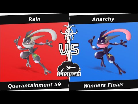 Quarantainment 59 Winners Finals - Rain (Greninja) Vs Anarchy (Greninja) - SSBU