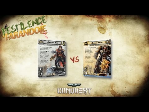 Broderick vs Mavros - Warhammer 40000: Conquest