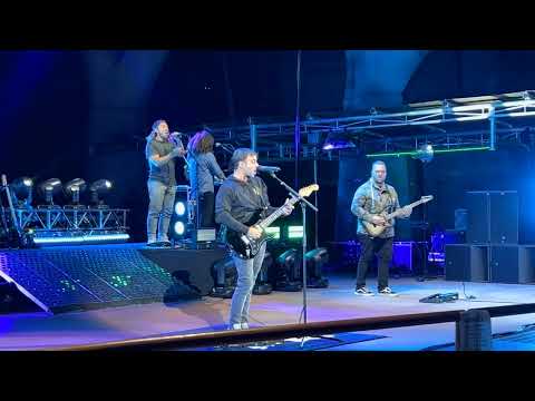 Rebelution playing “Lay My Claim” at Red Rocks Amphitheatre on August 21, 2022