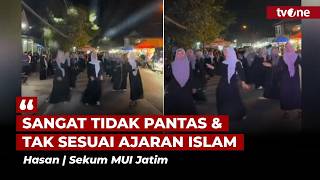 Download lagu Viral, Kumpulan Wanita Bergamis Joget Ria Diiringi Gemerlap Lampu & Sound Horeg | tvOne mp3