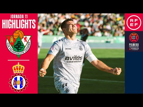 Resumen #PrimeraFederación | CP Cacereño 0-4 Real Avilés Ind | Jornada 11 | Temporada 2025/2026