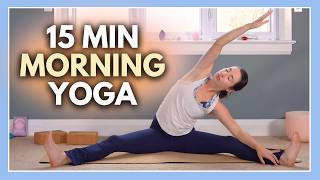 15 min Morning Yoga Slow Stretch - WITH BLOCKS