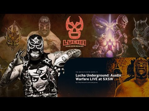 Lucha Underground Live!: Austin Warfare at SXSW Film Festival 2016 | House Show | Austin, TX. ᴴᴰ