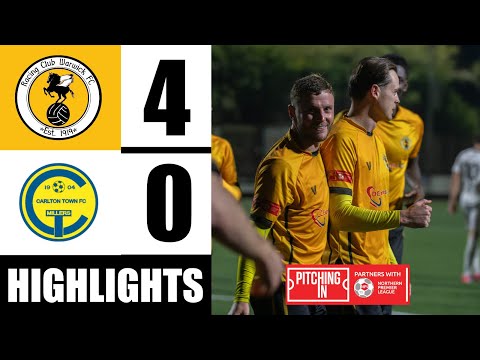 Highlights | Racing Club Warwick 4-0 Carlton Town  | NPL Midlands | 30/09/2025