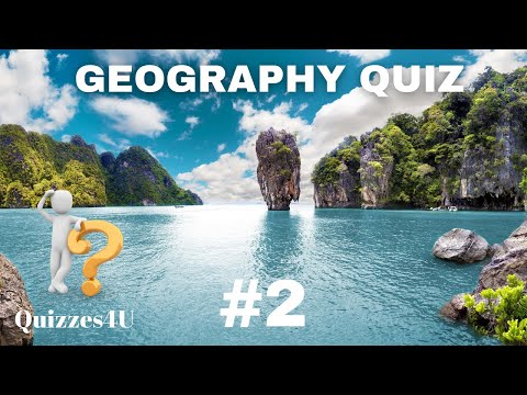 Geography Trivia Quiz #2 | 40 Geography Questions with Answers | Multiple choice test | Pub Quiz