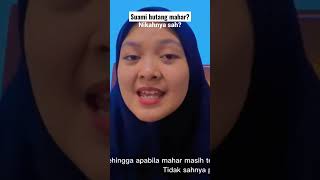 Download lagu Apakah sah nikah dengan mahar ter-utang? #rumahtangga #istri #suami #mahar #maskawin mp3