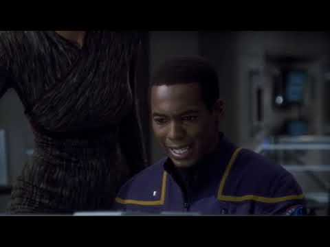 Enterprise Battle with Malurian Warship