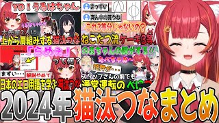 お局先輩への肩組みや新たな日本語「らめぇ」を習得した猫汰つなの2024年まとめ【猫汰つな/ぶいすぽ/切り抜き】