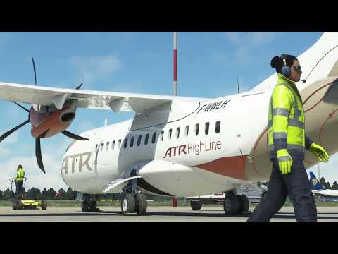 Updated beginners start procedure for the ATR-42/72 600 in Microsoft Flight Simulator