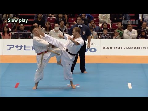 Нокаут мае гери дзедан (Киокушинкай Каратэ, Михайлов Александр)