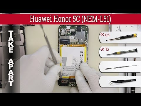 Wie kann man 📱 Huawei Honor 5C (NEM-L51) zerlegen