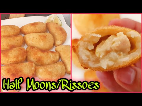 Creamy chicken Half moons|How to make Half moons|Chicken Rissoes |Ramadan recipes|Ep 2