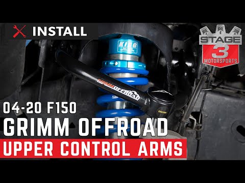2004-2020 F150 Grimm OffRoad Tubular Uniball Upper Control Arms Install