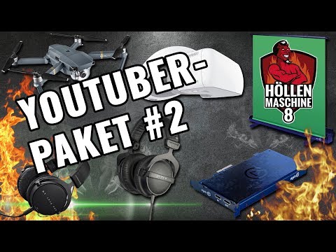 4K@60fps-Capture, Drohne, Profi-Kopfhörer: Das YouTuber-Paket #2 der Höllenmaschine 8 | #Gaming-PC