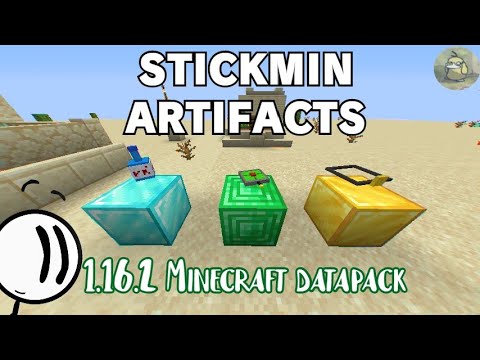 Stickmin Artifacts: A Minecraft Datapack