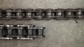 Splitting Motorcycle Chain Without A Splitter