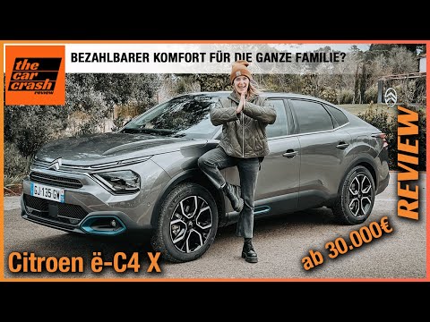 Citroen e-C4 X im Test (2023) Bezahlbarer Komfort für die ganze Familie?! Fahrbericht | Review | POV