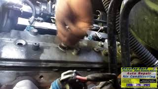 Code P0301.Fouled Spark Plug. High Oil Consumption. Faulty PCV Valve In Valve Cover. GMC Sierra.