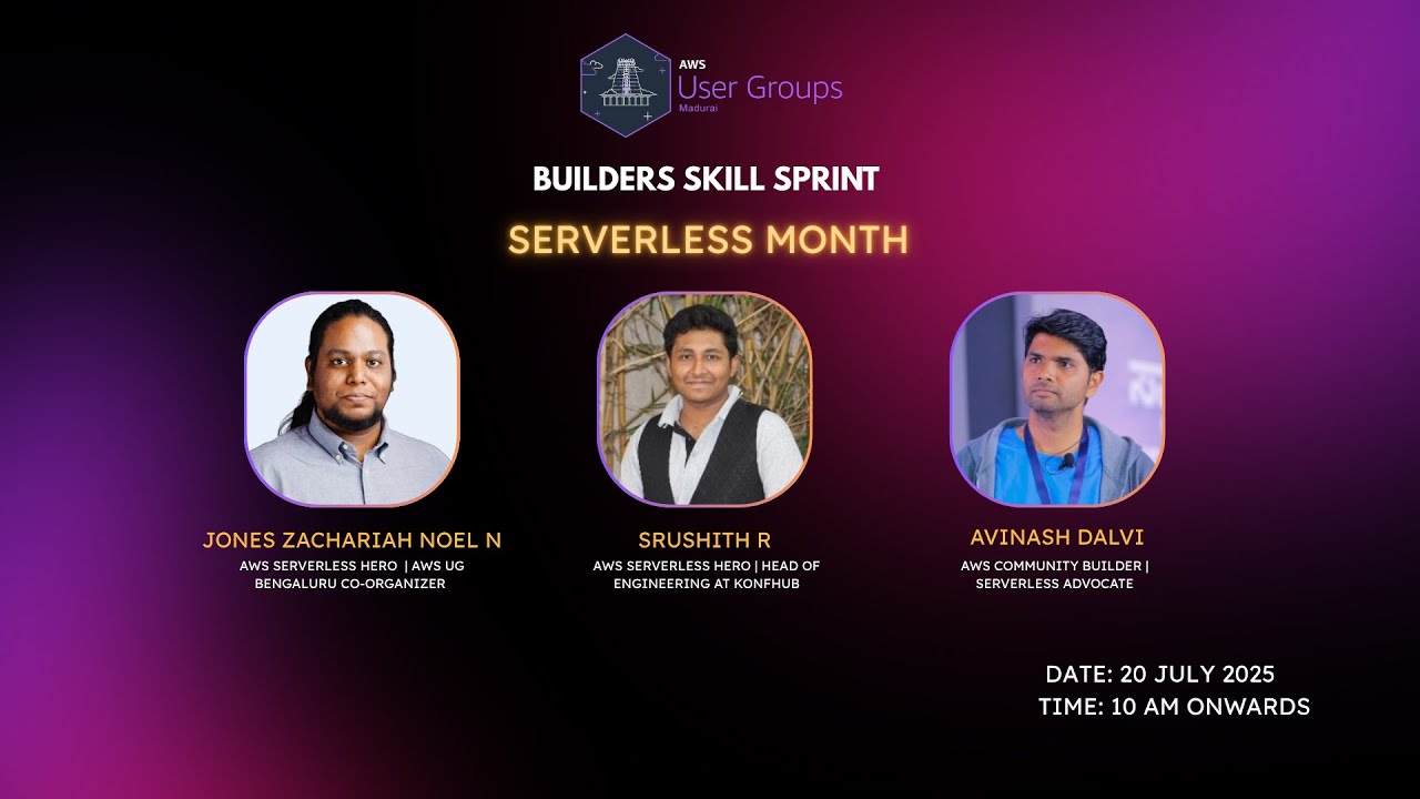Builders Skill Sprint - Serverless Month