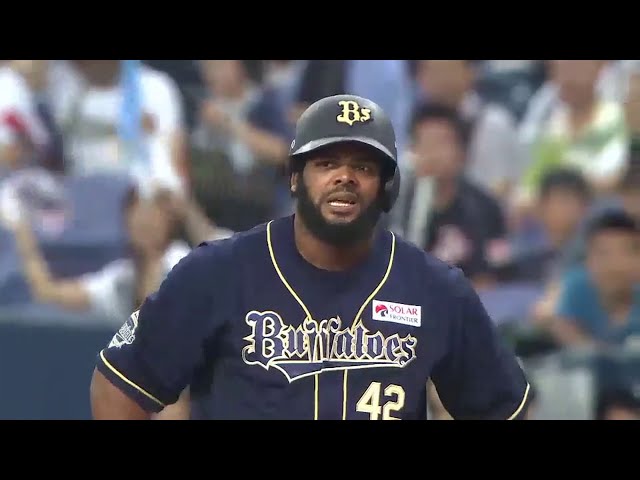 【3回裏】バファローズ・ペーニャ 今度は激走!! タイムリー内野安打!! 2014/9/7Bs-F