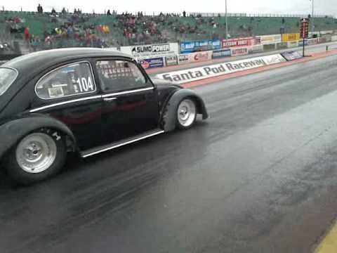 Electric Powered Beetle Dragster - Black Current III