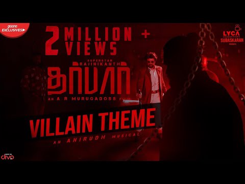 DARBAR (Tamil) - Villain Theme | Rajinikanth | AR Murugadoss | Anirudh | Subaskaran