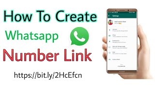 How To Create Whatsapp Number Link || Whatsapp Link kaise banaye || saad sarwar khan