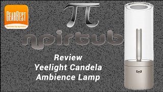 Yeelight Smart Atmosphere Candela Romantic Light YLFW01YL (MUE4079RT) - відео 8