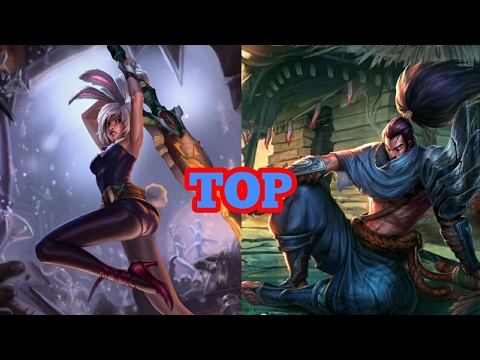 RIVEN VS YASUO TOP GAMEPLAY