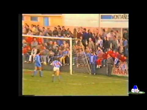 Resumen R.S.Gimnástica 1 - Rayo Cantabria 2. Temporada 1.986-87. 3ª división.