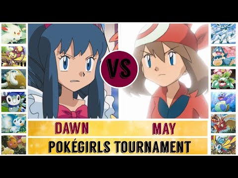 Dawn vs. May (Pokémon Sun/Moon) - Pokégirls Tournament