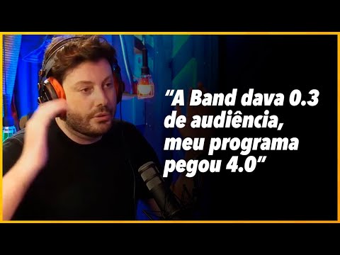 DANILO GENTILI CONTA COMO FOI O PRIMEIRO AGORA É TARDE | Cortes Inteligência Ltda.