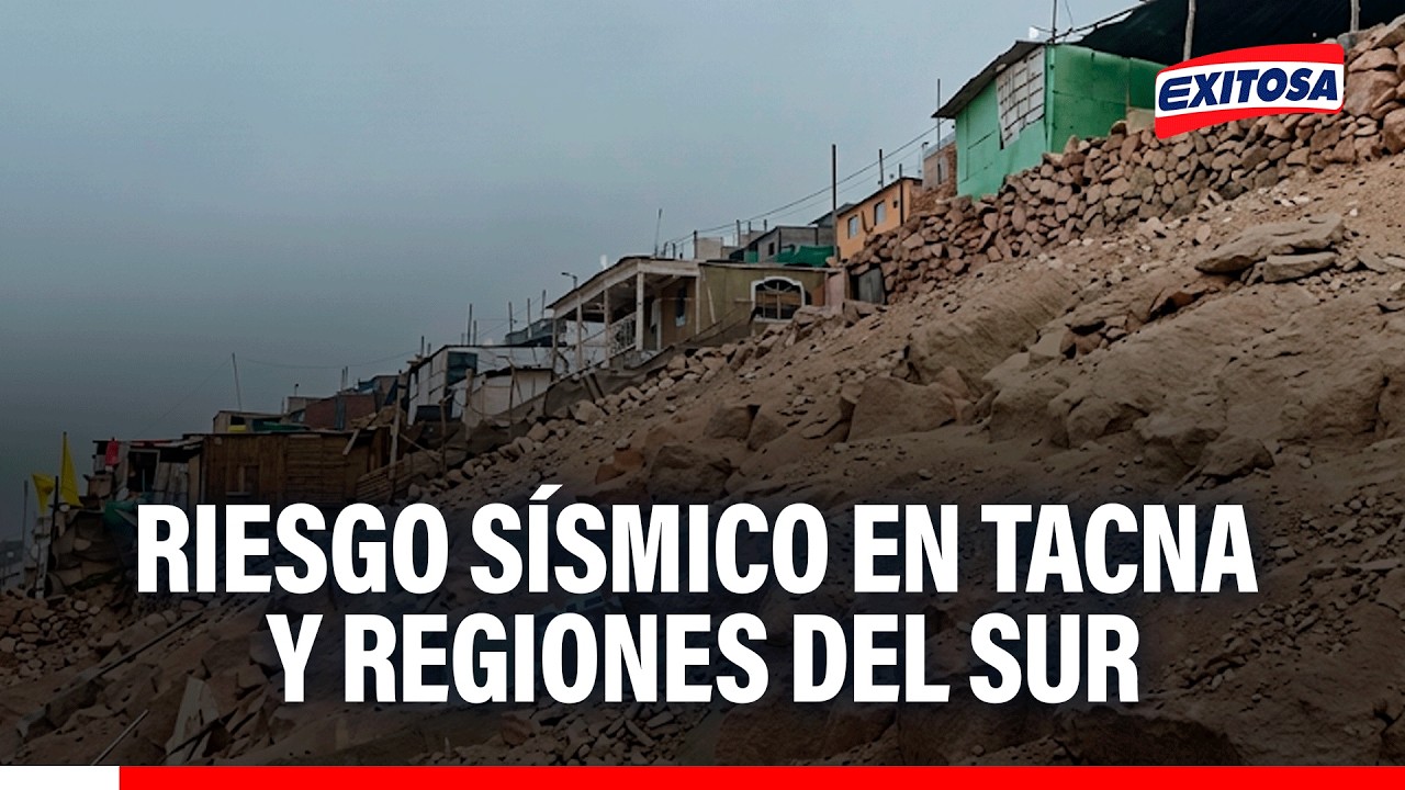 🔴🔵 Tacna y otras regiones del sur en alerta ante un sismo de gran magnitud