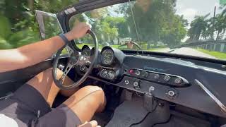 1963 sabra sport-Driving POV 2