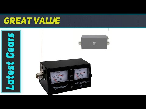 Mcbazel Surecom SW-114 SWR RF Field Strength Test Meter: Your CB Operation Companion