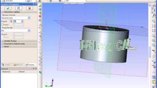 Rysowanie na Walcu/Cylindrze w T-Flex CAD
