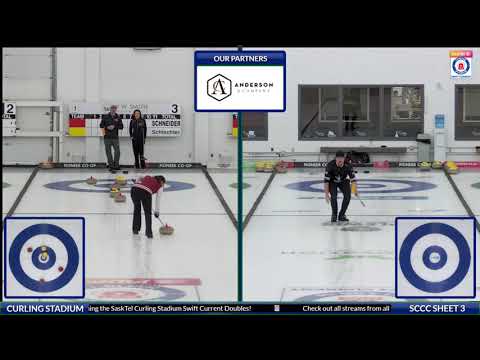 Englot/Schneider vs. Schlechter/Haichert - TIEBREAK- SaskTel Curling Stadium Swift Current DOUBLES