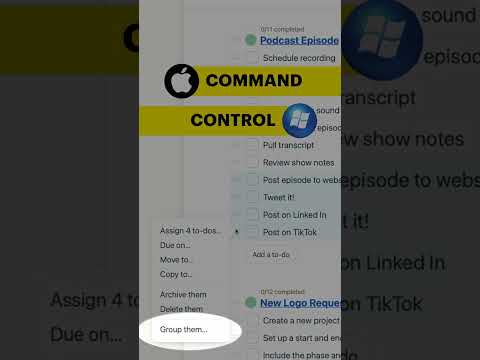 An easy way to group to-dos in Basecamp ✅