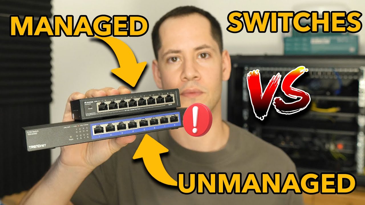 Switch administrado⚙️ y no administrado 🏁 Diferencias