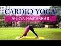 Cardio Yoga Workout 12 Rounds Of Sun Salutations Surya Namaskar Yogalates With Rashmi