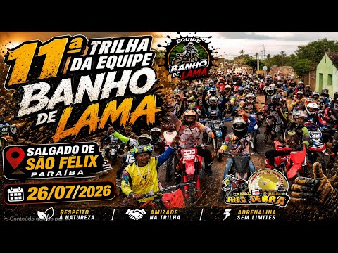Trilha banho de lama 2026
