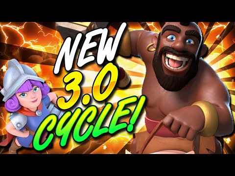 THIS IS TOO EASY!! BEST HOG RIDER CYCLE DECK IN CLASH ROYALE NOW!!