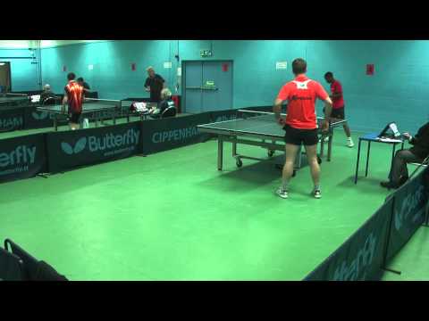 20140315 British Ligue - Kingfisher I v Greenhouse II (08) Daniel Kolesnik v Ovigwe Eyarhano