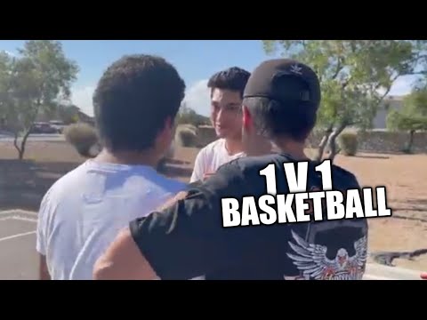 It got serious | 1v1 basketball game (gone wrong)