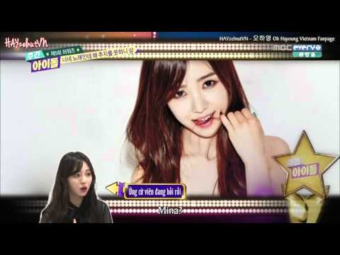 [HAYzelnutVN][VIETSUB] 151230 Weekly Idol Awards - Bomi. Hayoung. N & Mina